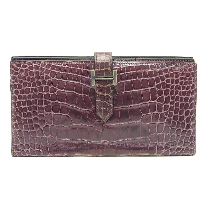 楽天市場】【中古】エルメス HERMES ベアンスフレ アリゲーター 