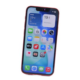 【中古】アップル Apple iPhone 13 mini PRODUCT RED MLJG3J/A 128GB【質屋鑑定品】