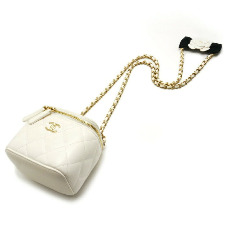 楽天市場】【中古】シャネル CHANEL ミニチェーンバニティバッグ 