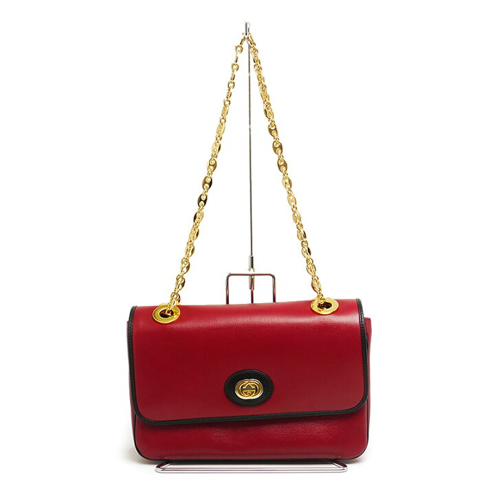 楽天市場】【中古】グッチ GUCCI チェーンショルダーバッグ 576421  