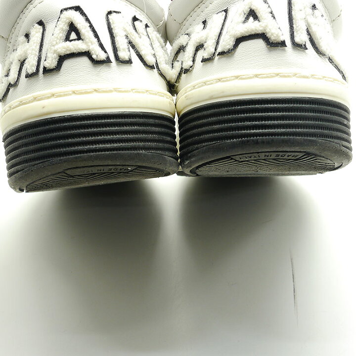 楽天市場】【中古】 シャネル CHANEL G35934 スニーカー バックロゴ 