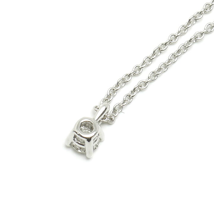楽天市場】【中古】ティファニー Tiffany&Co ソリティアネックレス 