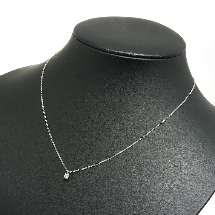 楽天市場】【中古】ティファニー Tiffany&Co ソリティアネックレス 