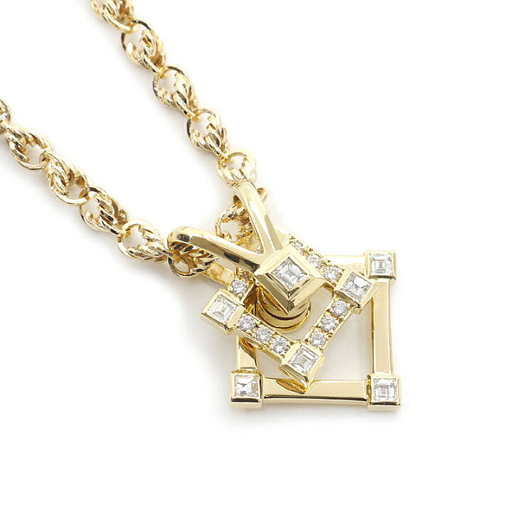 楽天市場】【中古】ウォルサム WALTHAM ダイヤモンドネックレス K18YG  