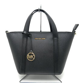 【中古】マイケルコース MK ショルダーバッグ 35R4G0CT1I ハンド 2way ブラック レディース 【質屋鑑定品】