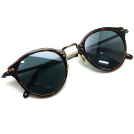 【中古】オリバーピープルズ OLIVER PEOPLES サングラス 505 Sun アイウェア ブルーレンズ ※訳アリ【質…