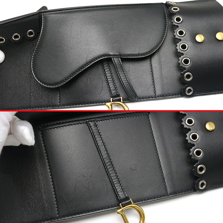 楽天市場】【中古】ディオール DIOR サドルベルト ウエストマーク