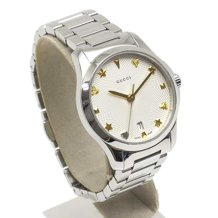 楽天市場】【中古】グッチ GUCCI Gタイムレス 126.5 レディース  