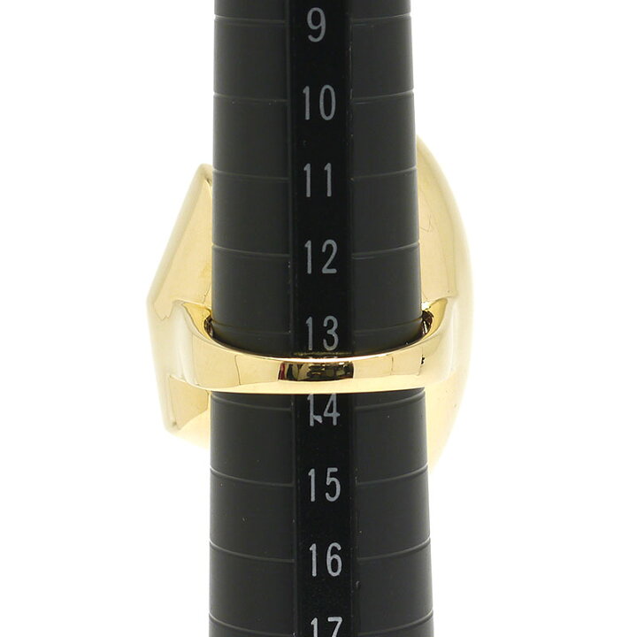 楽天市場】【中古】天然石フォークリング 約13.5号 K18YG  