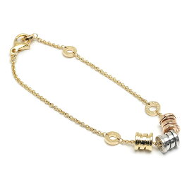 【中古】ブルガリ BVLGARI ビーゼロワン エレメントブレスレット 750YG/PG/WG【質屋鑑定品】