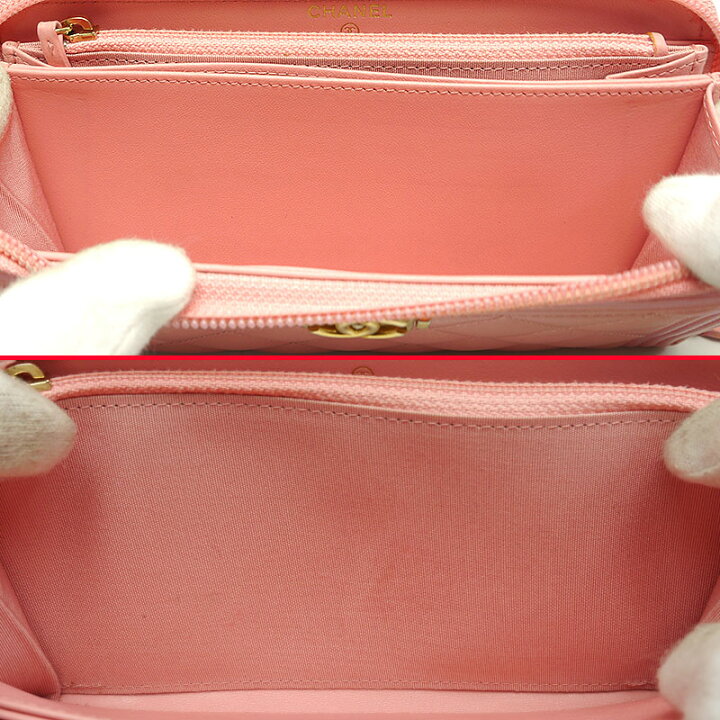 楽天市場】【中古】シャネル CHANEL ラウンドジップ長財布 ボーイ  