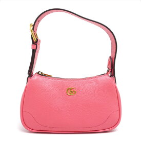 【中古】グッチ GUCCI アフロディーテ 739076 GGマーモント スモール ハンドバッグ ピンク 【質屋鑑定品】