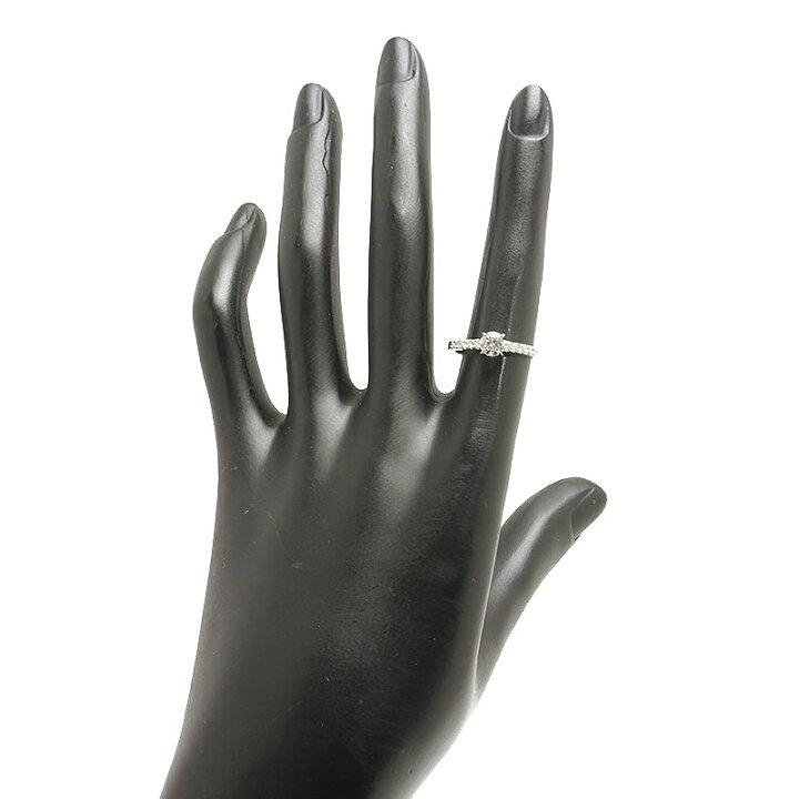 楽天市場】【中古】ミキモト MIKIMOTO ダイヤモンドリング PT950 