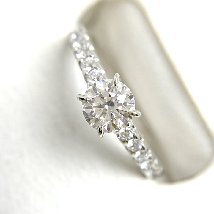 楽天市場】【中古】ミキモト MIKIMOTO ダイヤモンドリング PT950 