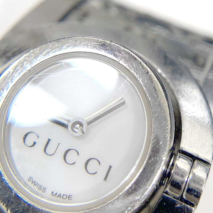 楽天市場】【中古】グッチ GUCCI バングルウォッチ 112 レディース  