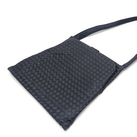 【中古】ボッテガ・ヴェネタ BOTTEGA VENETA イントレチャート ショルダー バッグ ナイロン 10805008388NE【質屋鑑定品】