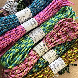 ◆パラコード／Paracord 550 7Strand 4mm●限定／アウトレット●カラー色々◆