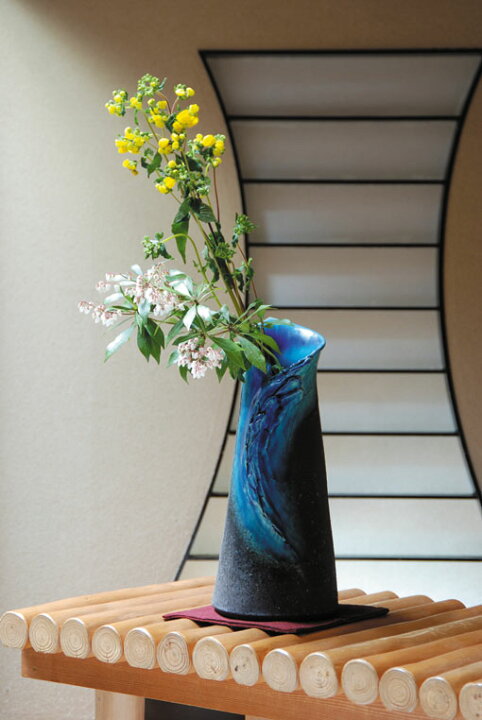 楽天市場】【送料無料】【smtb-kd】清流花入・花器・花生け・花瓶 