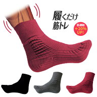 送料無料 履くだけ筋トレ 靴下 ソックス 蘭華 筋力アップ靴下 ウォーキングソックス はくだけ筋トレ 靴下…