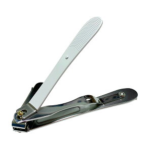 左右どちらでも使用可 鵜飼洋鋏 両利き ロング 爪切り レクシス 刃が360℃回転 日本製 オールステンレス鋼 関の刃物 スクエアカット 飛び散りストッパー 巻き爪 高齢者 ツメ切り つめ切り MU-