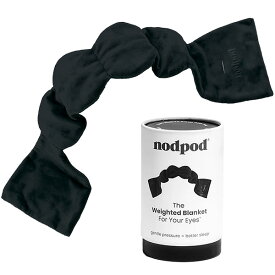 アイマスク nodpod ノッドポッド‐アイピロー スリープマスク 遮光 遮音 安眠グッズ 氷嚢 氷のう 安眠 温冷 マイクロビーズ 加重 直送