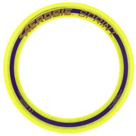 フリスビー エアロビー スプリント（Aerobie Sprint Ring）‐フライングディスク 航空力学 安定 正確 流体力学 犬 子供 軽い あおぞら
