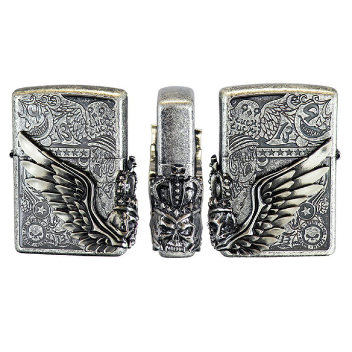 楽天市場】ZIPPO フォーチュンヘッド SV イブシバレル‐3面連続加工 