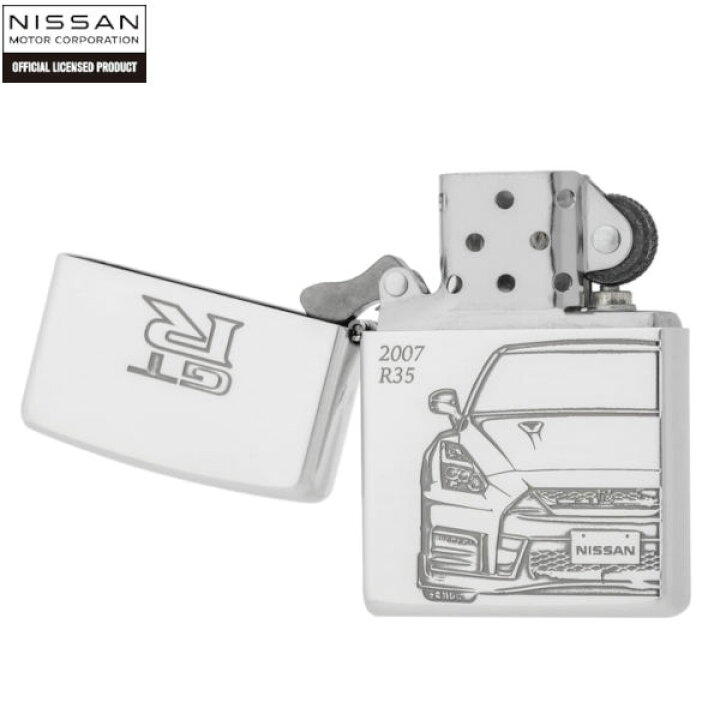 楽天市場】日産 ZIPPO NISSAN SKYLINE GT-R R-35 シリアルナンバー入り