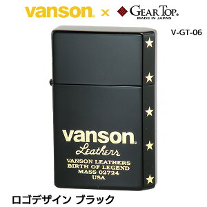 VANSON vanson o\ ×GEAR TOP C^[ SfUC ubN V-GT-06]{ @\ MAgbv Wb|[ C^[ Wb| Zippo ICC^[ zippo C^[ Ki
