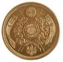 楽天市場】新5円金貨 明治31年の通販