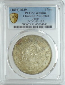 V1~݁i^j29Ni1896)PCGSӒyCleaned-UNC Detailz