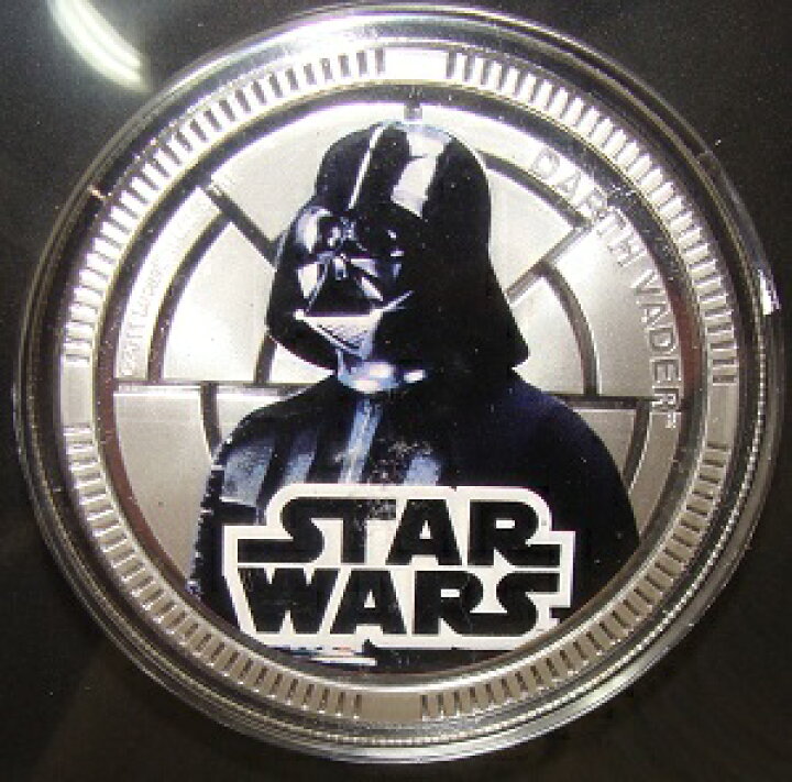 楽天市場】ニウエ スターウォーズダースベーダー1ドル貨 2011年 