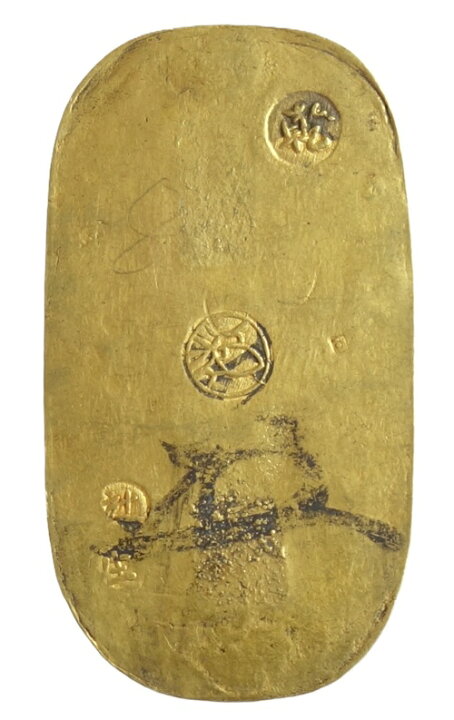 楽天市場】宝永小判金（乾字小判）裏刻印【辻生】日本貨幣商協同組合 
