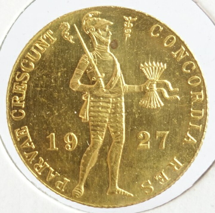 楽天市場】オランダ 1ダガット金貨 1927年 未使用 : 紅林コイン