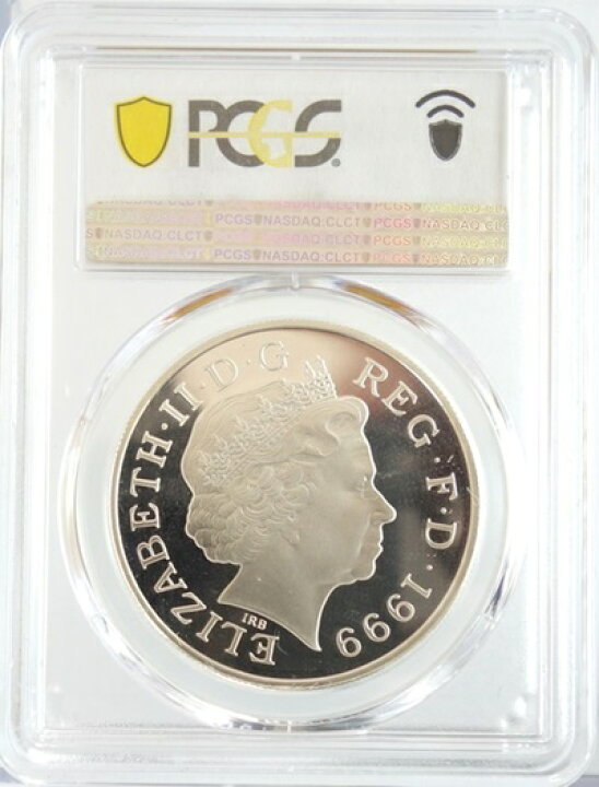 楽天市場】イギリスダイアナ妃追悼記念5ポンドプルーフ銀貨PCGS鑑定 