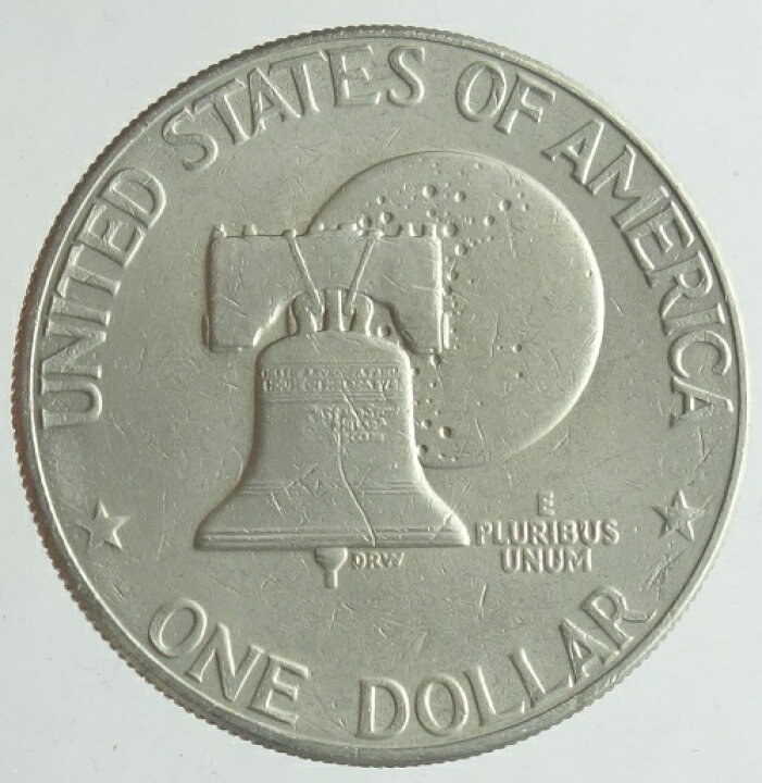 楽天市場】アメリカアイゼンハワー1ドル白銅貨1776-1976年-D : 紅林コイン 