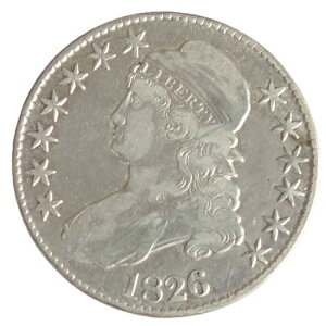 AJ CAPPED BUST 50Zg 1826N