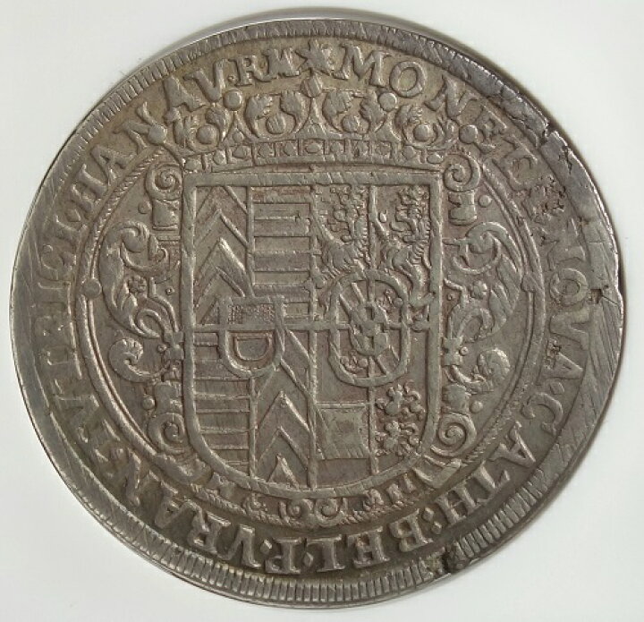 楽天市場】ドイツ ハーナウ・ミュンツェンベルク ターラー銀貨 1624年 
