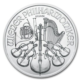 2021 オーストリア ウィーン1オンス銀貨ウィーンフィルハーモニー　1.5ユーロ シルバー純銀31.1g　2021年　未使用