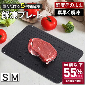 【新発売限定価格★クーポンで1281~円】 解凍プレート 急速解凍 自然解凍 3mm 家庭用 解凍 プレート自然解凍 急速 解凍 まな板 正規品 家庭用 業務用 冷凍食品 肉 刺身 省エネ アルミ 粗熱取り