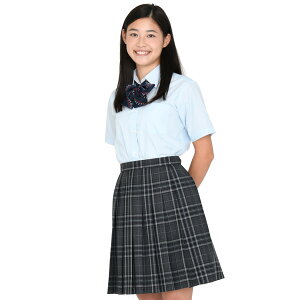 KURI-ORI★クリオリオリジナル女子用半袖ワイシャツブロードスリムデザインHKRST【日本製】透け防止・吸汗速乾・UVカット・イージーケア・ポケット付き#moya