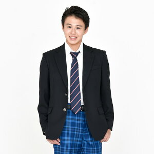 KURI-ORI★クリオリ洗えるウール・サイクロンマジック男子用スタイリッシュジャケット軽量ストレッチブレザー黒紺無地KRBJKS-CYN02サイズSS/S/M/L/XL【日本製】【送料無料】【学生フォーマル】【私服校の通学に!】金モールエンブレムプレゼント