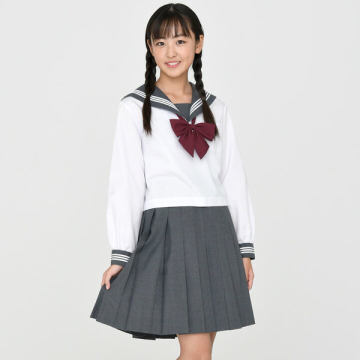 楽天市場】大きいサイズ 夏制服スカート【グレー無地】ロング丈 