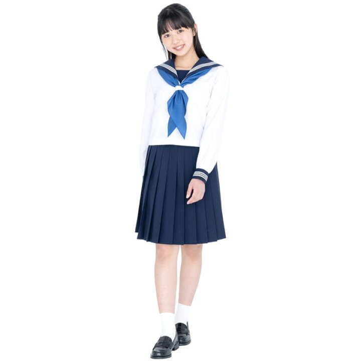 楽天市場】SKRK4夏服S/Sプリーツスカート【紺無地】ウエスト60-100cm丈 
