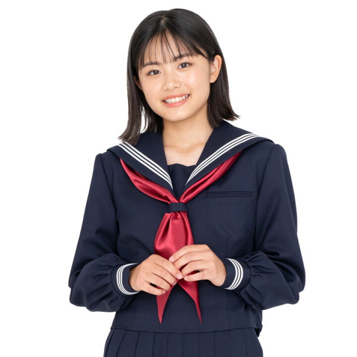 楽天市場】長袖セーラートップス紺・冬用セーラー【日本製】155A〜175A 