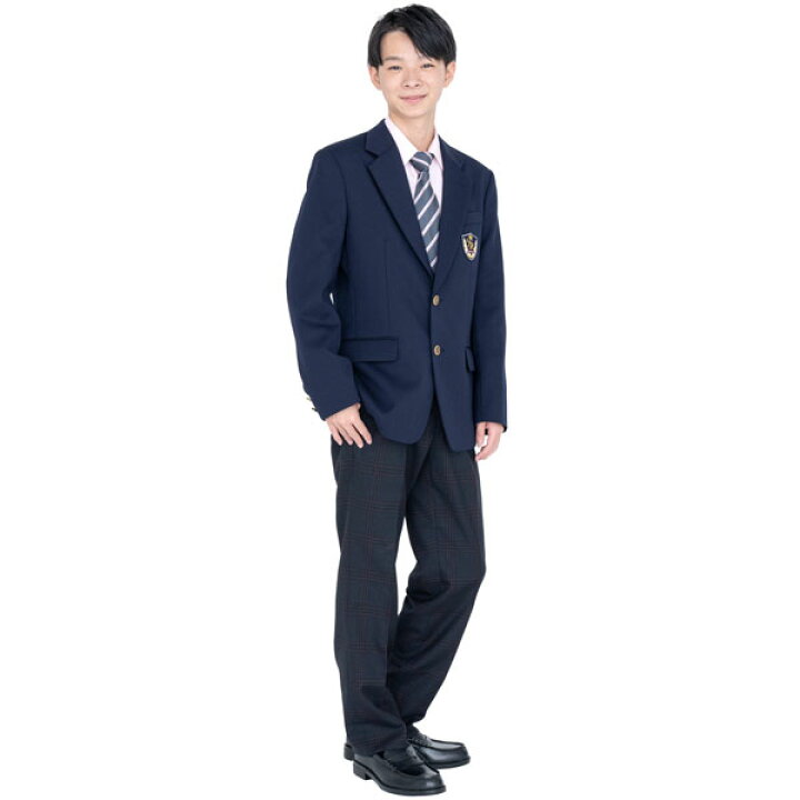 楽天市場】男子用制服ブレザー紺・ウォッシャブル・軽量ストレッチ 