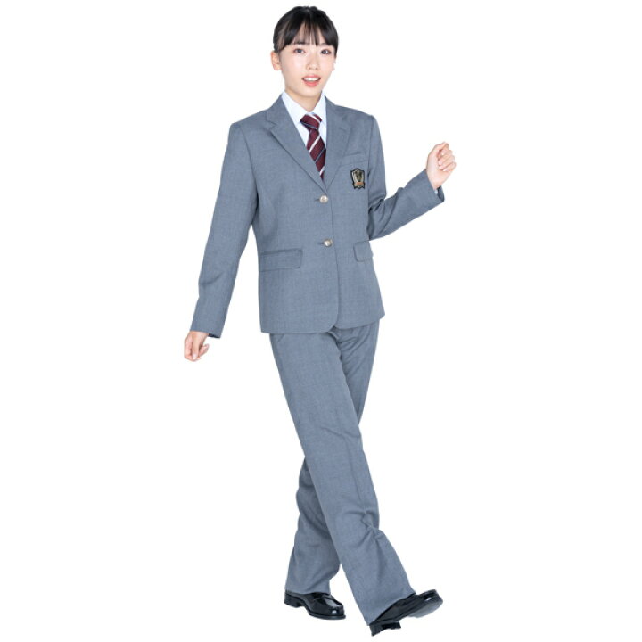 楽天市場】冬制服スラックス【グレー無地】ウエスト61・64・67・70・73 