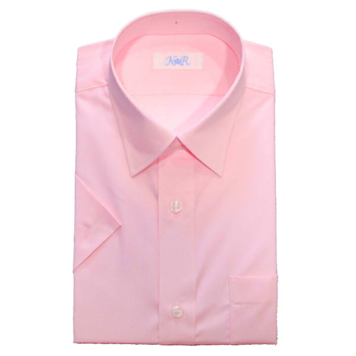 楽天市場】男子用半袖ワイシャツ3色展開【ピンク・ブルーは35％OFF 
