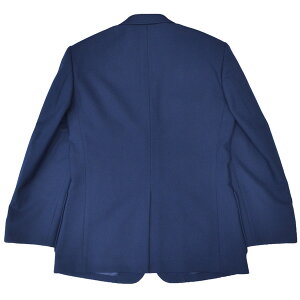 【セレモニーにおすすめ!!】914-1JKT男子用制服ブレザー青紺無地ジャケットNIKKEウール100%Sから幅広BELまで各種!【大きいサイズ・幅広Bサイズあり!】【日本製】【通学に】【送料無料】