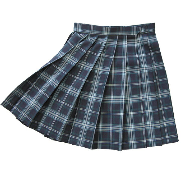 楽天市場】【40%OFF】冬制服スカート【紺グリーン×白タータンチェック 